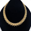 Double Layer Chain Collier Necklace - Leila Jewels