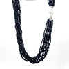 Crystal Bead Multi - strand Necklace - Leila Jewels