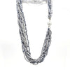 Crystal Bead Multi - strand Necklace - Leila Jewels