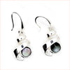 Abalone Ribbon Earrings - Leila Jewels