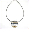 Golden Waves Pendant Necklace - Leila Jewels