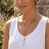 Ocean Drops Y Necklace - Leila Jewels