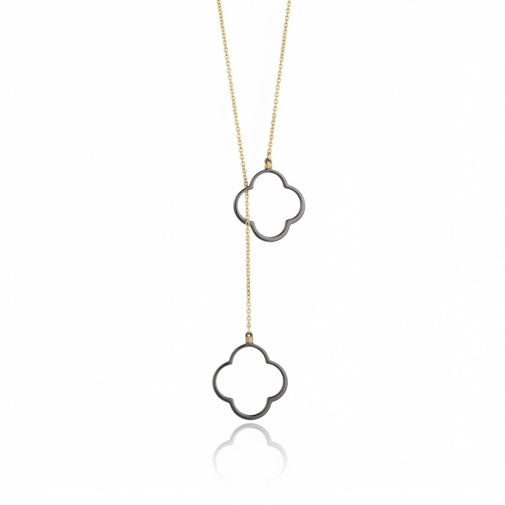 Open Clover Lariat - Leila Jewels