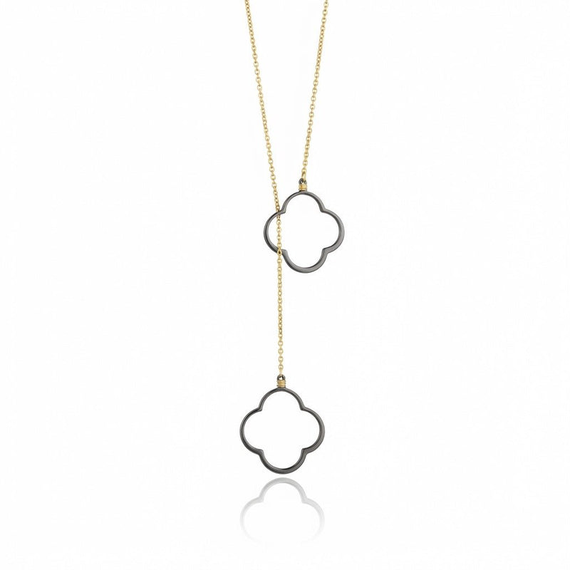 Open Clover Lariat - Leila Jewels