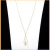 3D Diamond Necklace - Leila Jewels