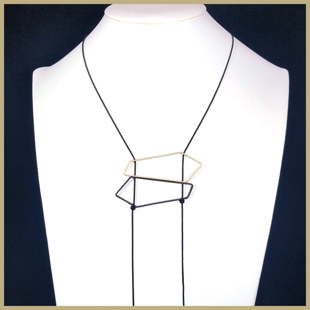 Fret Necklace - Leila Jewels