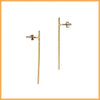 Elongated Ear Studs - Leila Jewels