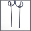 Elongated Ear Studs - Leila Jewels