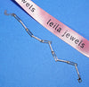 Sterling Pavé Links Bracelet - Leila Jewels