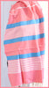 Turkish Towel / Sarong / Beach Towel - Pink Blue - Leila Jewels