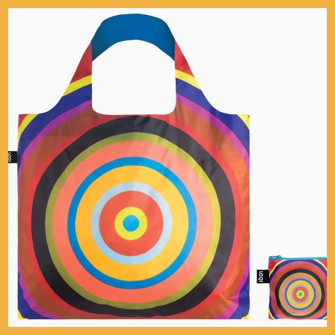 Bullseye Recycled Tote Bag - Leila Jewels