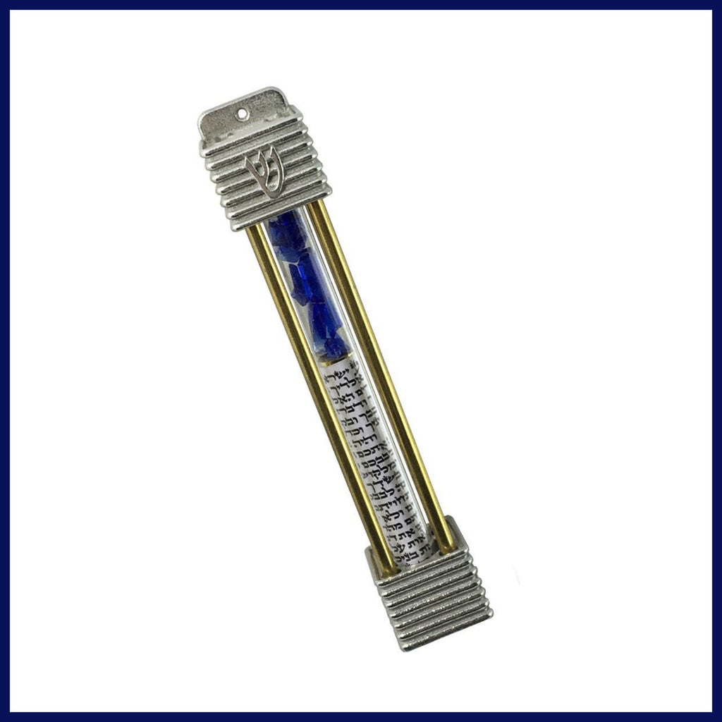 Wedding Glass Shard Mezuzah by Joy Stember - Leila Jewels