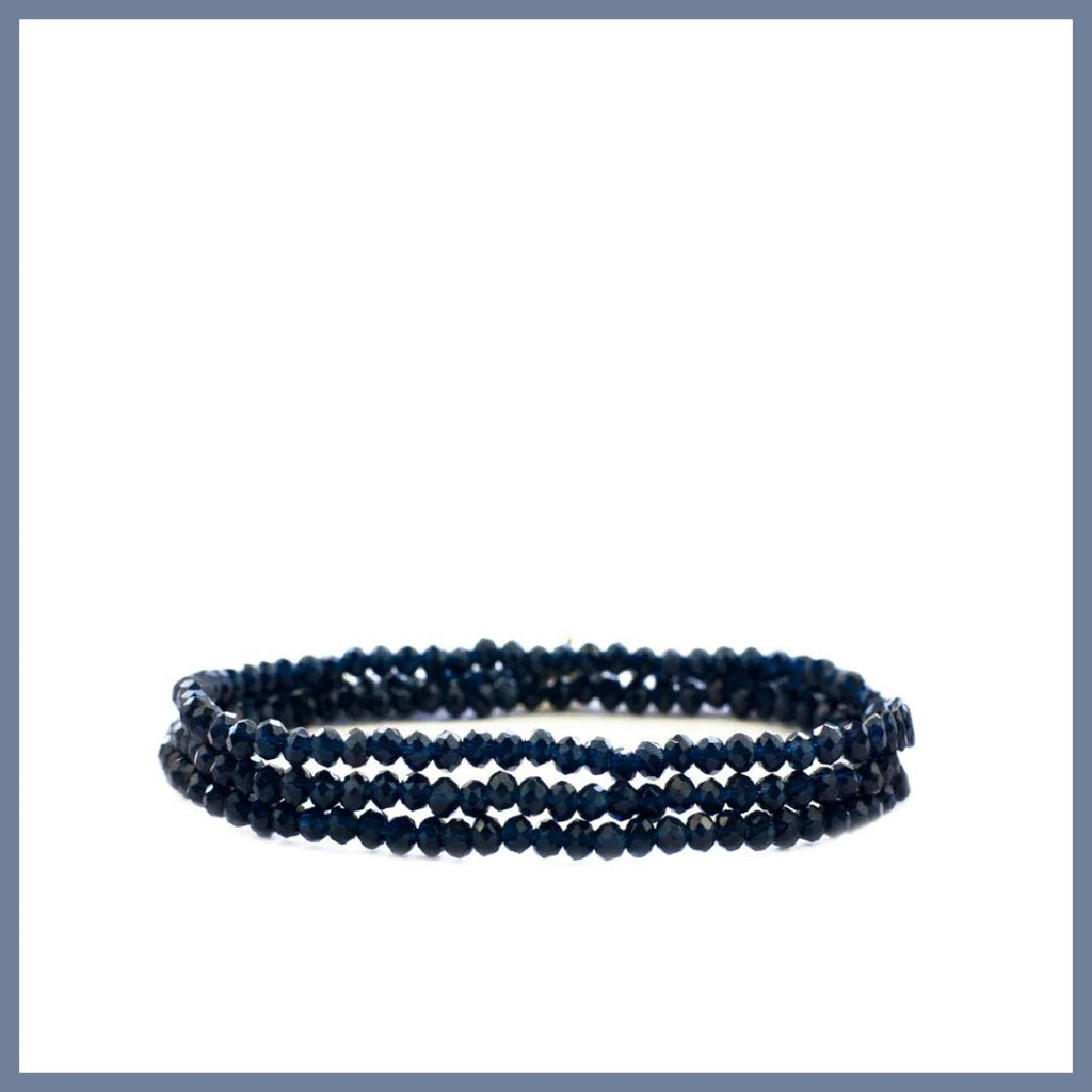 Mini Bead Stretch Bracelet - Leila Jewels