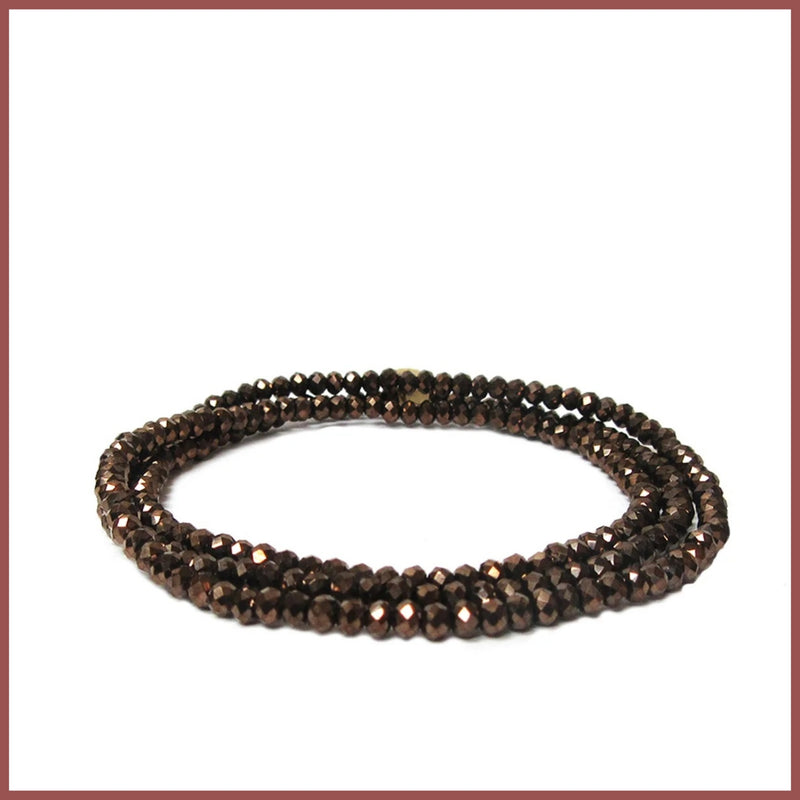 Mini Bead Stretch Bracelet - Leila Jewels