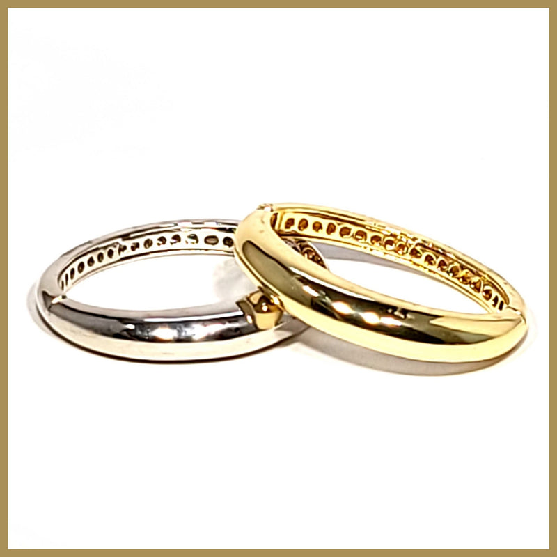 Shiny Oval Bangle