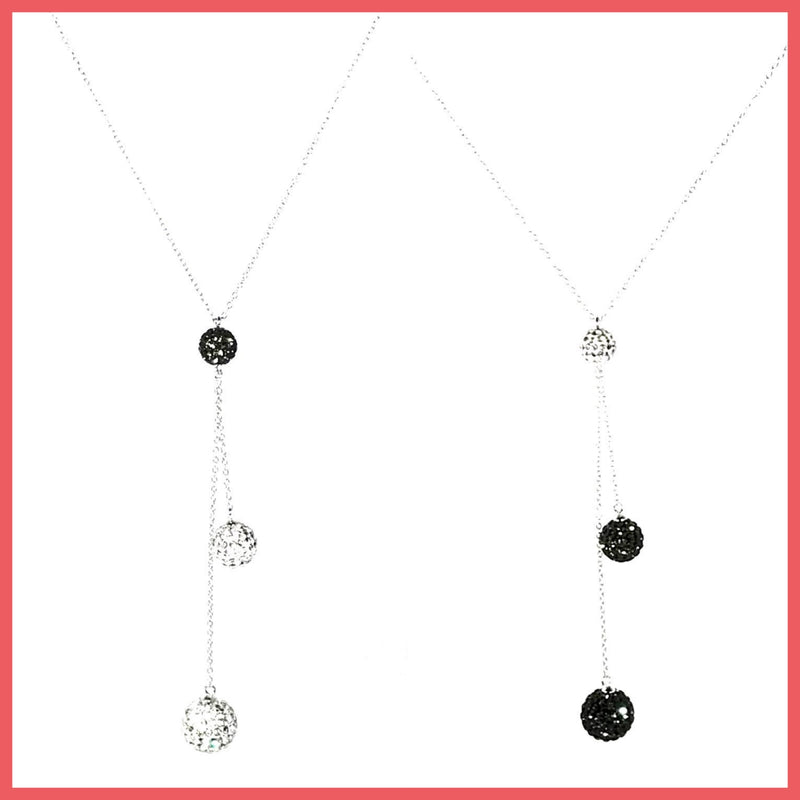 Disco Ball Necklace - Leila Jewels