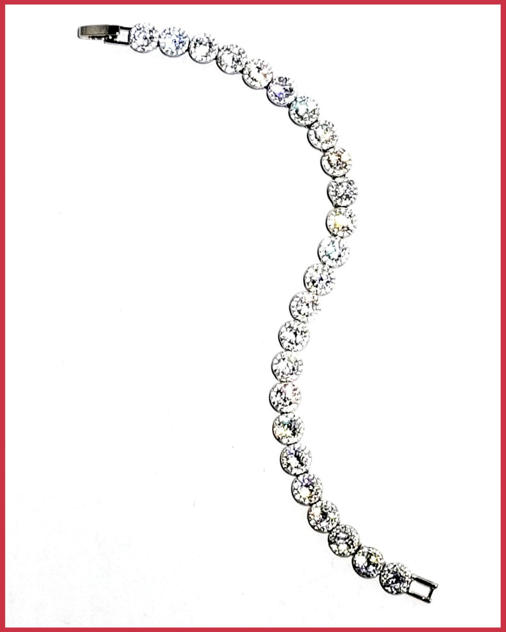zirconia tennis bracelet leila jewels