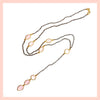 gemstone Y necklace leila jewels