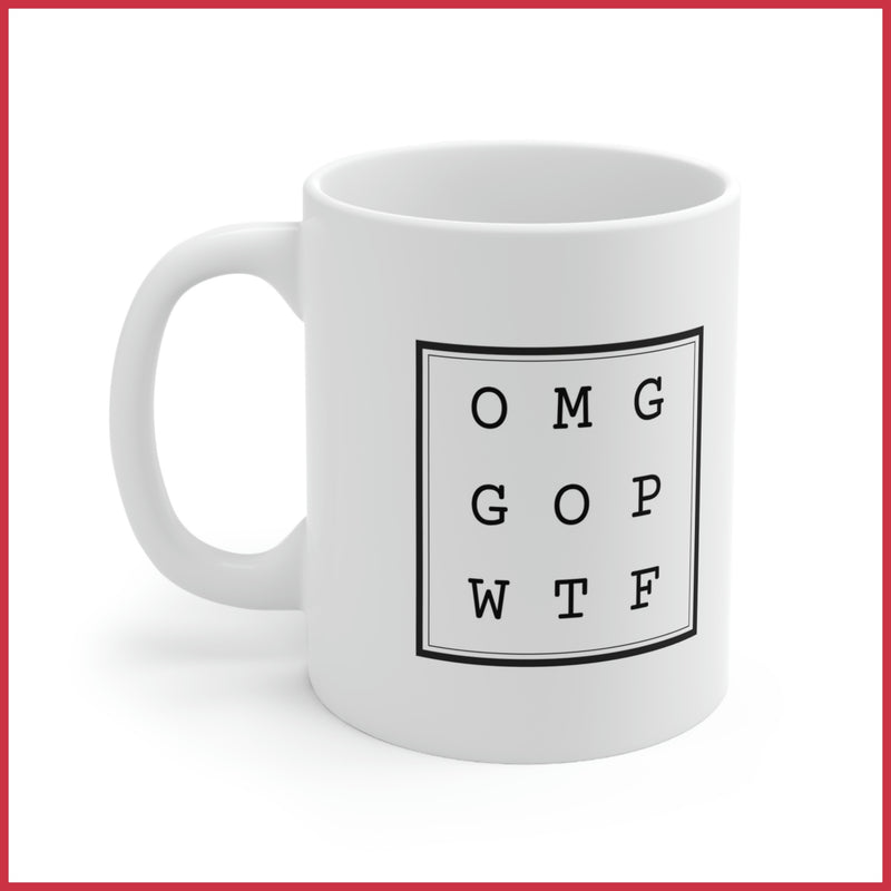 OMG GOP Ceramic Mug 11oz