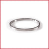 Simplicity Stainless Steel Bangle by B. Tiff New York - Leila Jewels