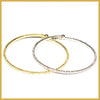 Skinny Pavé Bangle - Leila Jewels