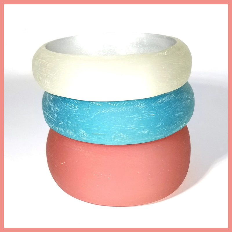 Translucent Lucite Bangle