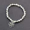 Silver Nugget Charm Bracelet - Leila Jewels