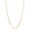 Paperclip Layering Chain Necklace - Leila Jewels