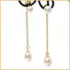Pearl Dangle Earrings - Leila Jewels