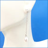 Pearl Dangle Earrings - Leila Jewels