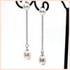Pearl Dangle Earrings - Leila Jewels