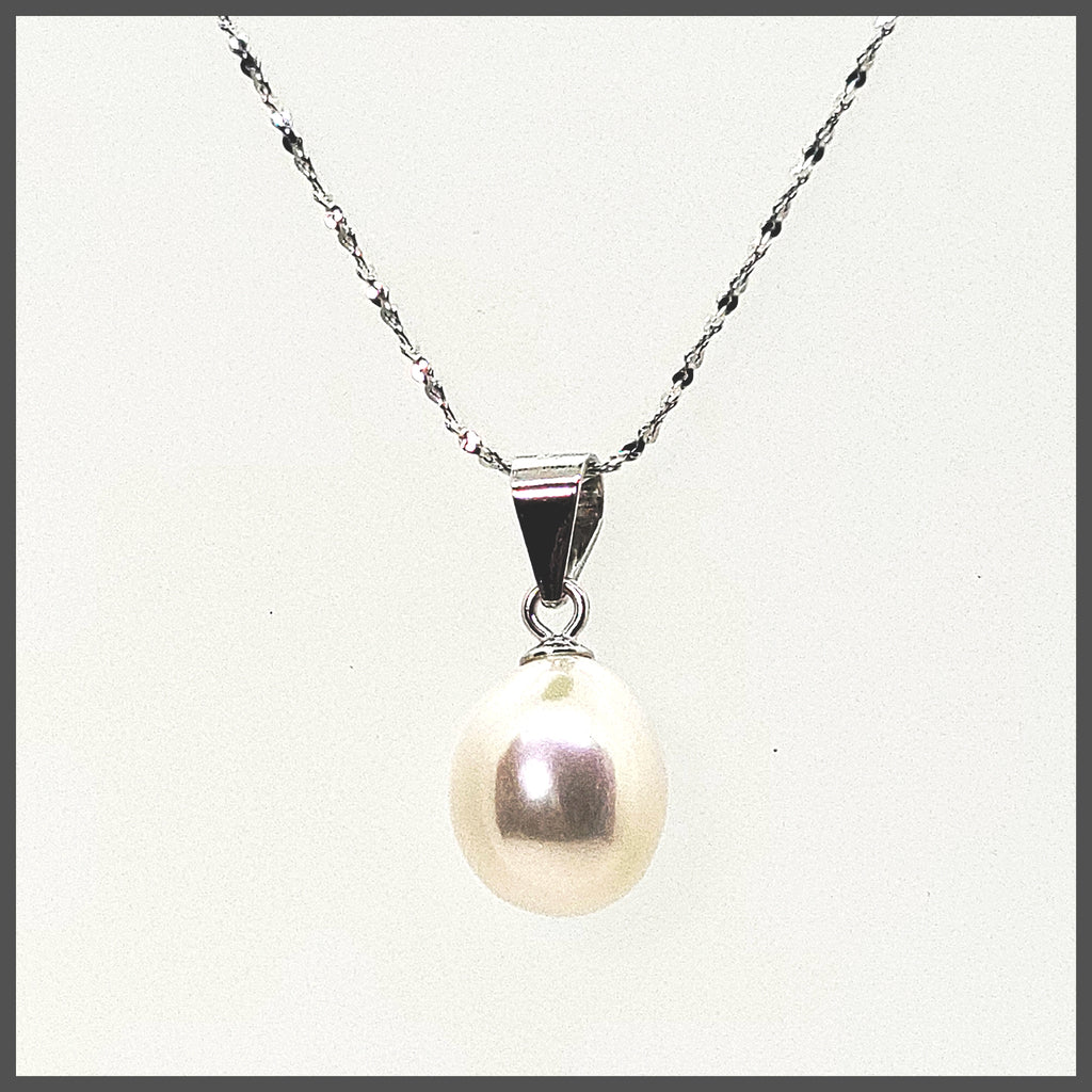 Pearl Teardrop Necklace - Leila Jewels