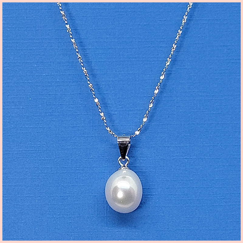 Pearl Teardrop Necklace - Leila Jewels