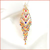 Handmade Beaded Chandelier Earrings - Tiered - Leila Jewels