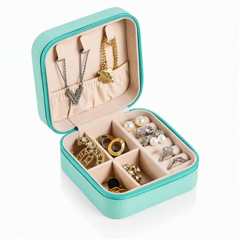 Chic Travel Jewelry Organizer