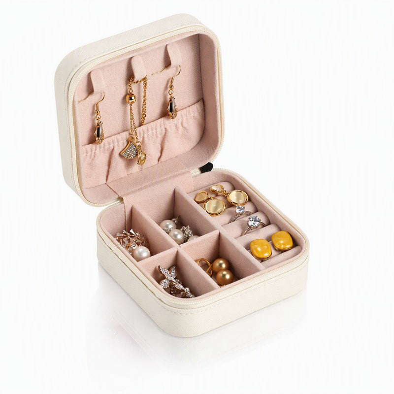 Chic Travel Jewelry Organizer