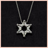Butterfly Star of David Necklace - Leila Jewels