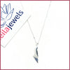Israel Map Pendant Necklace in Silver - Leila Jewels