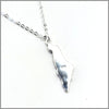 Israel Map Pendant Necklace in Silver - Leila Jewels