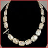 Square Baroque Pearl Necklace - Leila Jewels