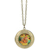 Sunflower Fine Art Locket Necklace - Leila Jewels