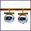Black Pearl Earrings - Leila Jewels