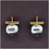 Black Pearl Earrings - Leila Jewels