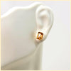 Citrine Stud Earrings - Leila Jewels