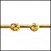 Golden Knot Earrings - Leila Jewels