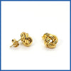 Golden Knot Earrings - Leila Jewels