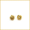 Golden Knot Earrings - Leila Jewels