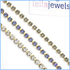 Crystal "Dior" Tennis Bracelet - Leila Jewels