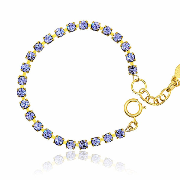 Crystal "Dior" Tennis Bracelet - Leila Jewels