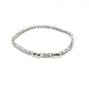 Classic Bezel - Set Crystal Tennis Bracelet - Leila Jewels